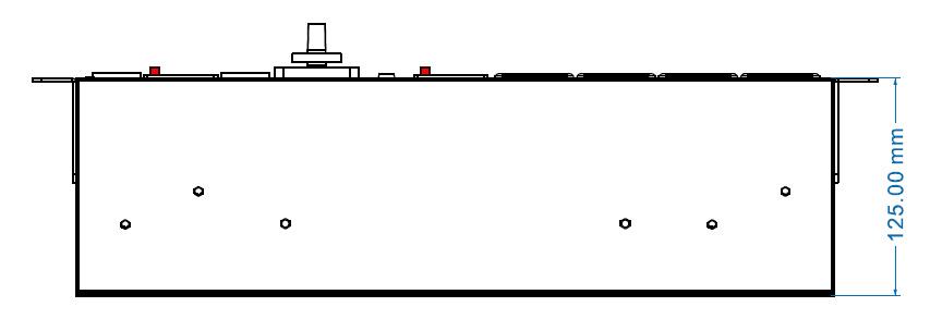 Блок распределения питания (механический переключатель) MBS1605-1C19-4Schuko