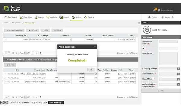 CyberPower DCIM for Virtual Machine