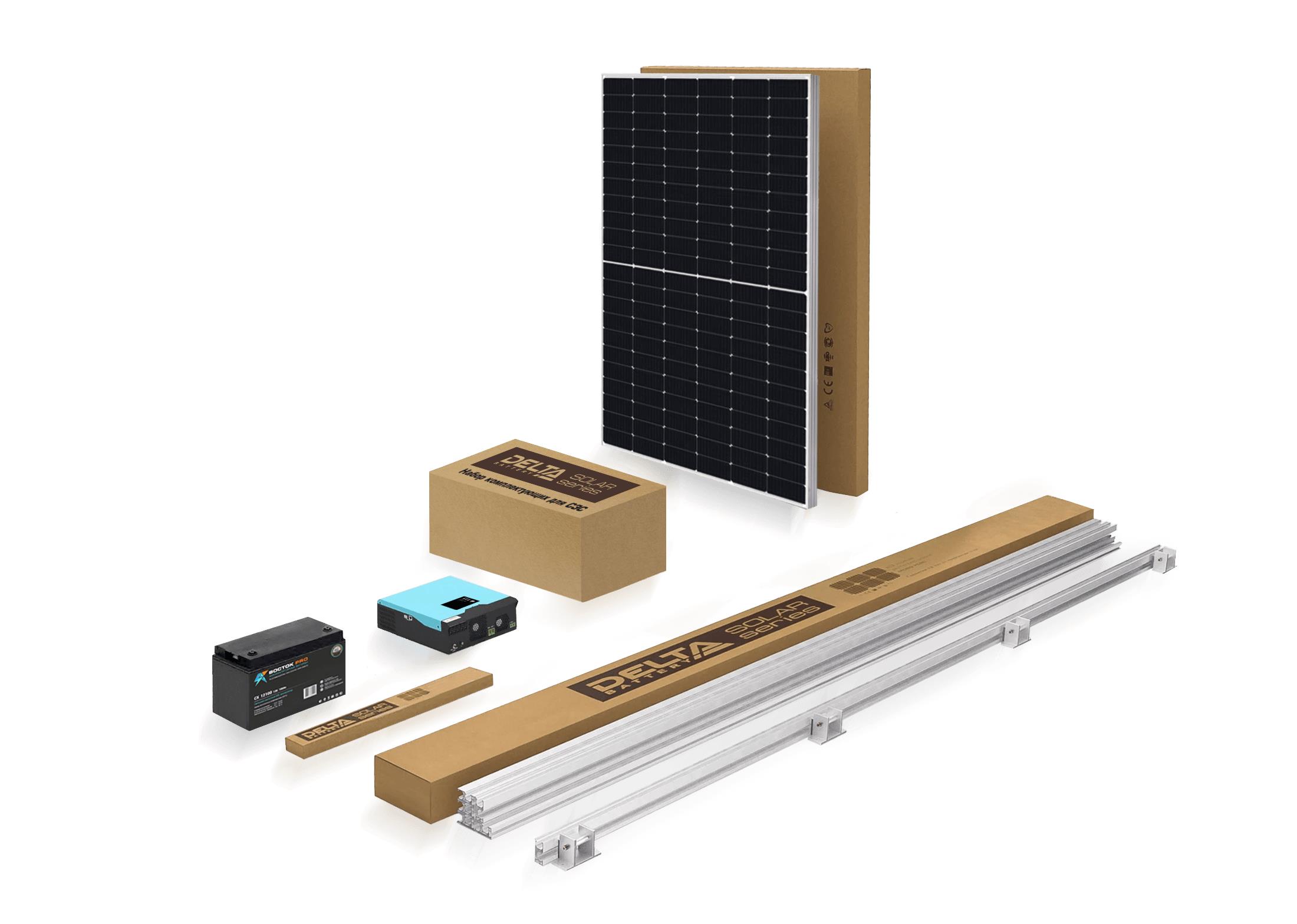 Комплект СЭС «SPP-ECO 1 MPPT B»