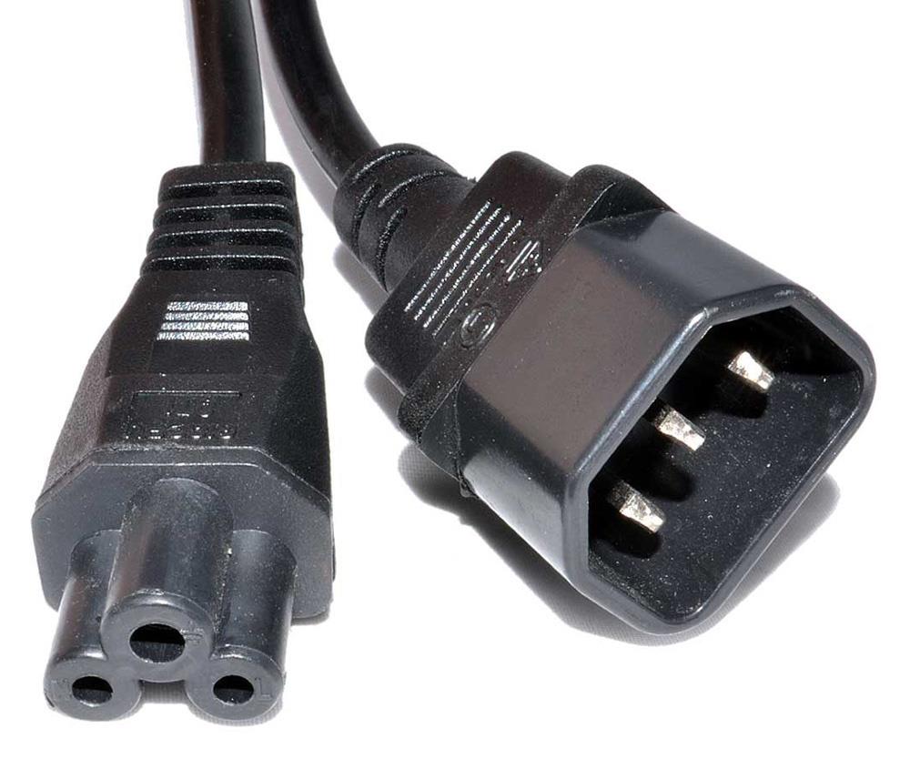 Переходник с разъёма IEC320 C14 на IEC320 C5