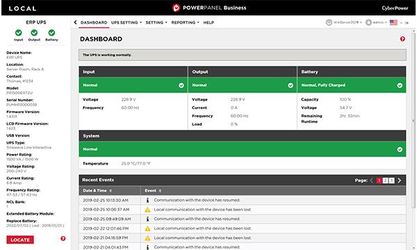 PowerPanel Business for Mac