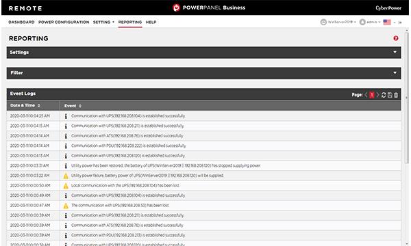 PowerPanel Business for Virtual Machine