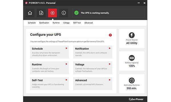 PowerPanel Personal for Mac