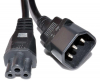 Переходник с разъёма IEC320 C14 на IEC320 C5